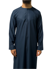 Essential Omani Thobe (Teal Blue)