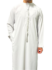 Zibda Emirati Thobe (White)