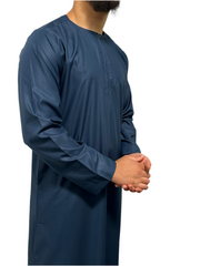 Essential Omani Thobe (Teal Blue)