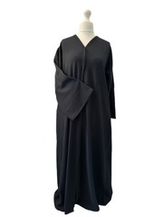 LUNǍ Abaya (Charcoal Grey)